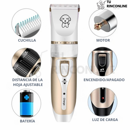 GroomEase Pro™️🐩 - Máquina cortadora de pelo USB