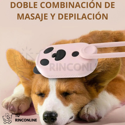 PetGlow™️🧽- Cepillo masajeador para mascotas