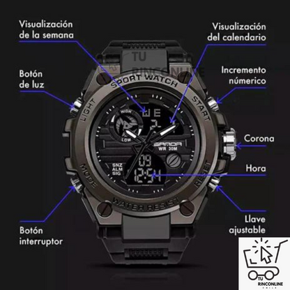 RELOJ MILITAC™️⌚ - Reloj táctico militar