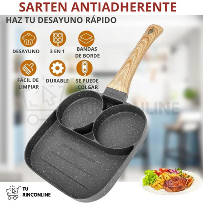 FusiónCook™️🍳- Sartén 3 x 1